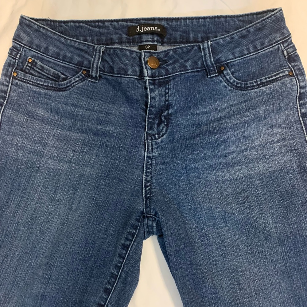 d. jeans Women's Blue Skinny Stretch Jeans Size 6 Petite